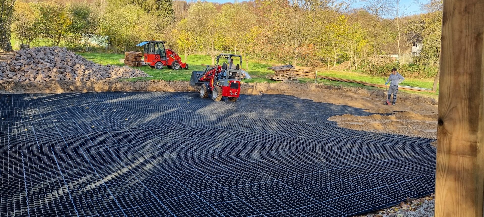 Rasengitter & Paddockplatten kaufen - Kieswaben und Kiesgitter ReitPRO40