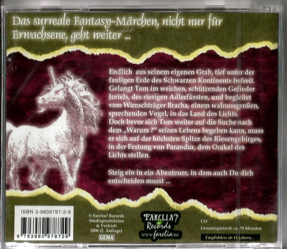 Kostenloses Ostergeschenk! Fantasy-HörspielHörbuch -CD "Farelia?" zu verschenken !