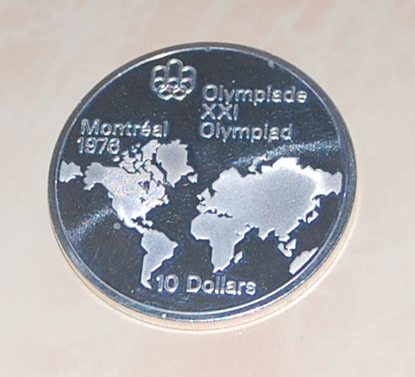 10 Dollar Olympiade 1976 Montreal