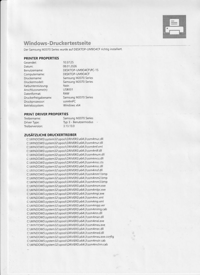 Notebook, Windows 11, SSD, Laserdrucker, Tasche, Büro Set