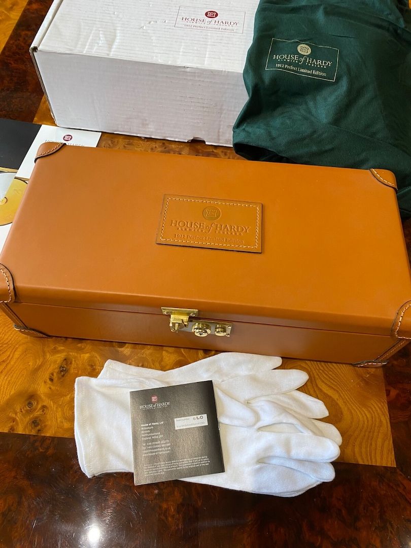 Hardy 1912 Perfektes Lachsrollen-Set mit 3 Rollen