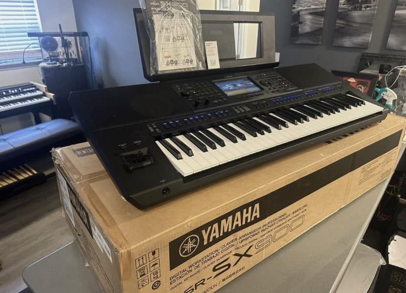 Yamaha Genos2 76-key, Yamaha Tyros5 76-Key ,Yamaha MODX8+ Plus,  Yamaha PSR-SX920, Yamaha PSR-SX900