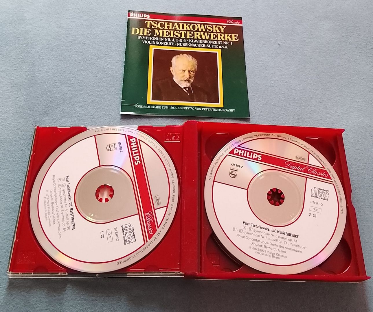Box-Set Tschaikowsky - Die Meisterwerke von Bernard Haitink | CD | Zustand gut