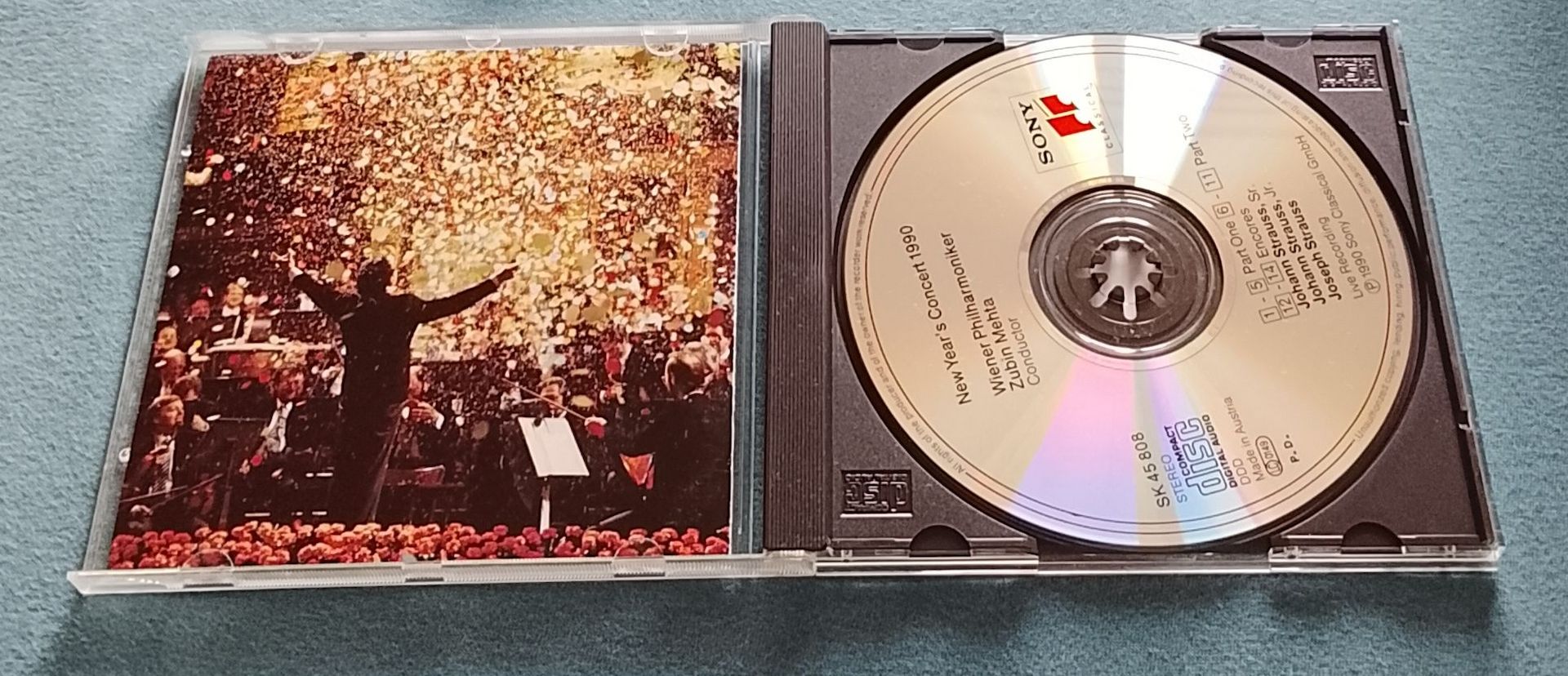 Dirigent Zubin Mehta - Neujahrskonzert in Wien 1990 / New Year's Concer 1990