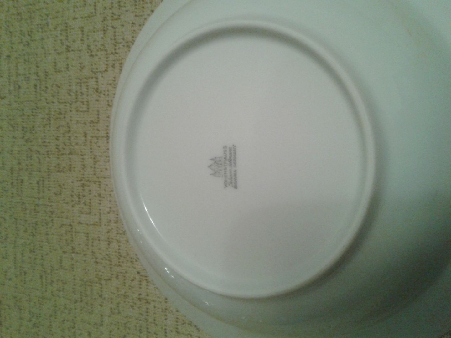 Porzellan-Schale/Servier-Schale