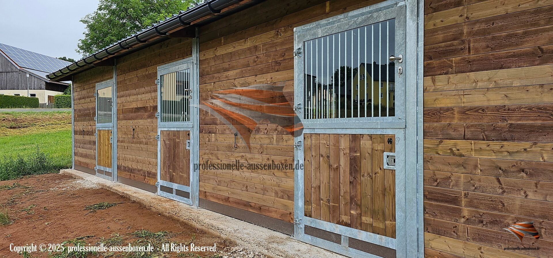 Pferdestall bauen & Außenstall kaufen, ideale Ställe für Pferde