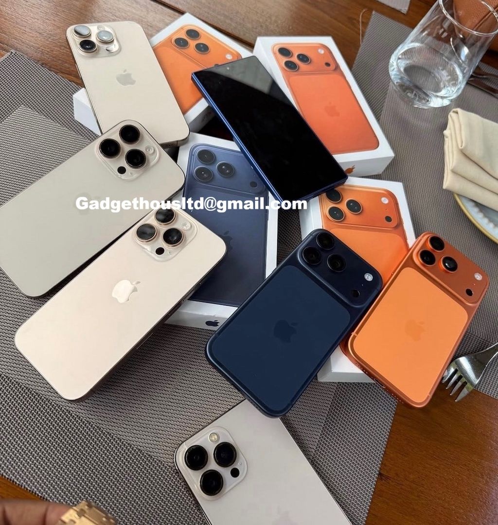 Original Apple iPhone 17 Pro Max, iPhone 17 Pro, iPhone 17, iPhone Air, iPhone 16 Pro Max,