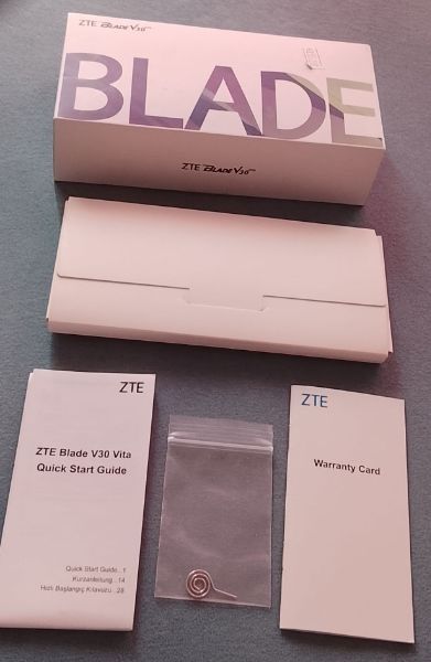 ZTE BLADE V30 VITA (Dual Sim!) 3GB/128GB GRAU 
