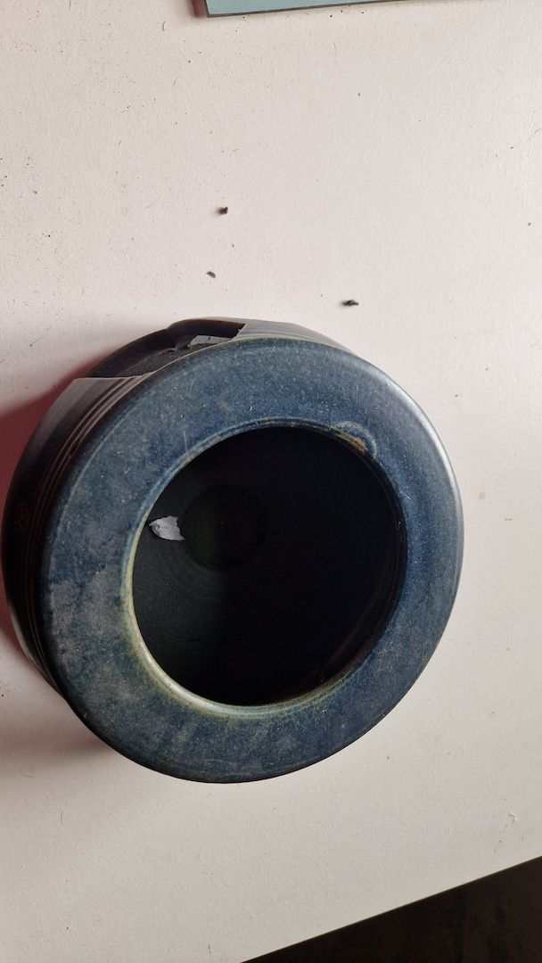 Stövchen dunkelblau