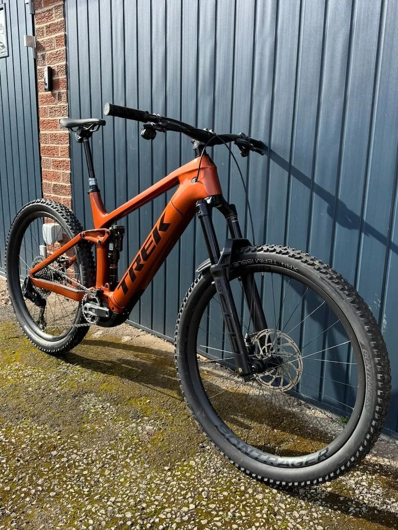 Trek Rail 9.9 X0 AXS T-Type Gen 4 E-Mountainbike (Modelljahr 2023), Größe XL