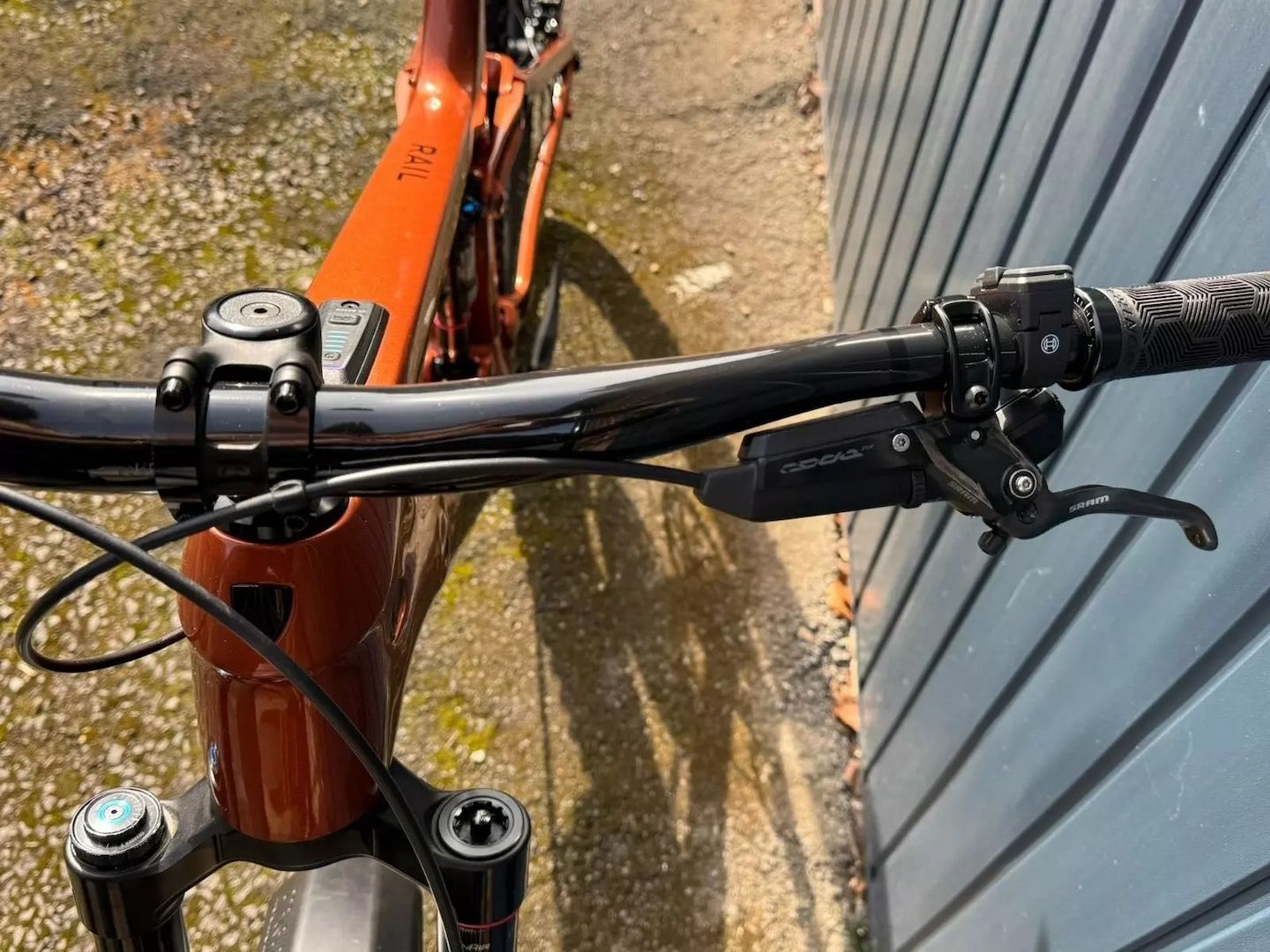 Trek Rail 9.9 X0 AXS T-Type Gen 4 E-Mountainbike (Modelljahr 2023), Größe XL