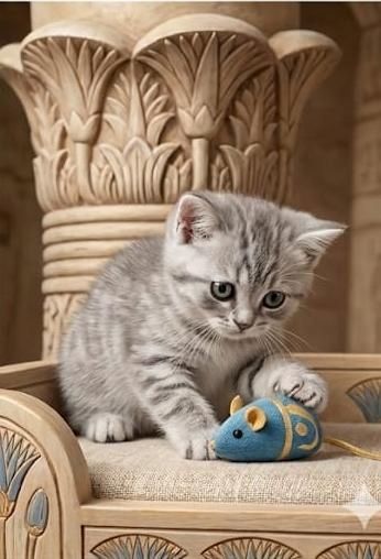 Ein Erbe der Verehrung: Britisch-Kurzhaar-Bärchen aus der Katzenkinderstube