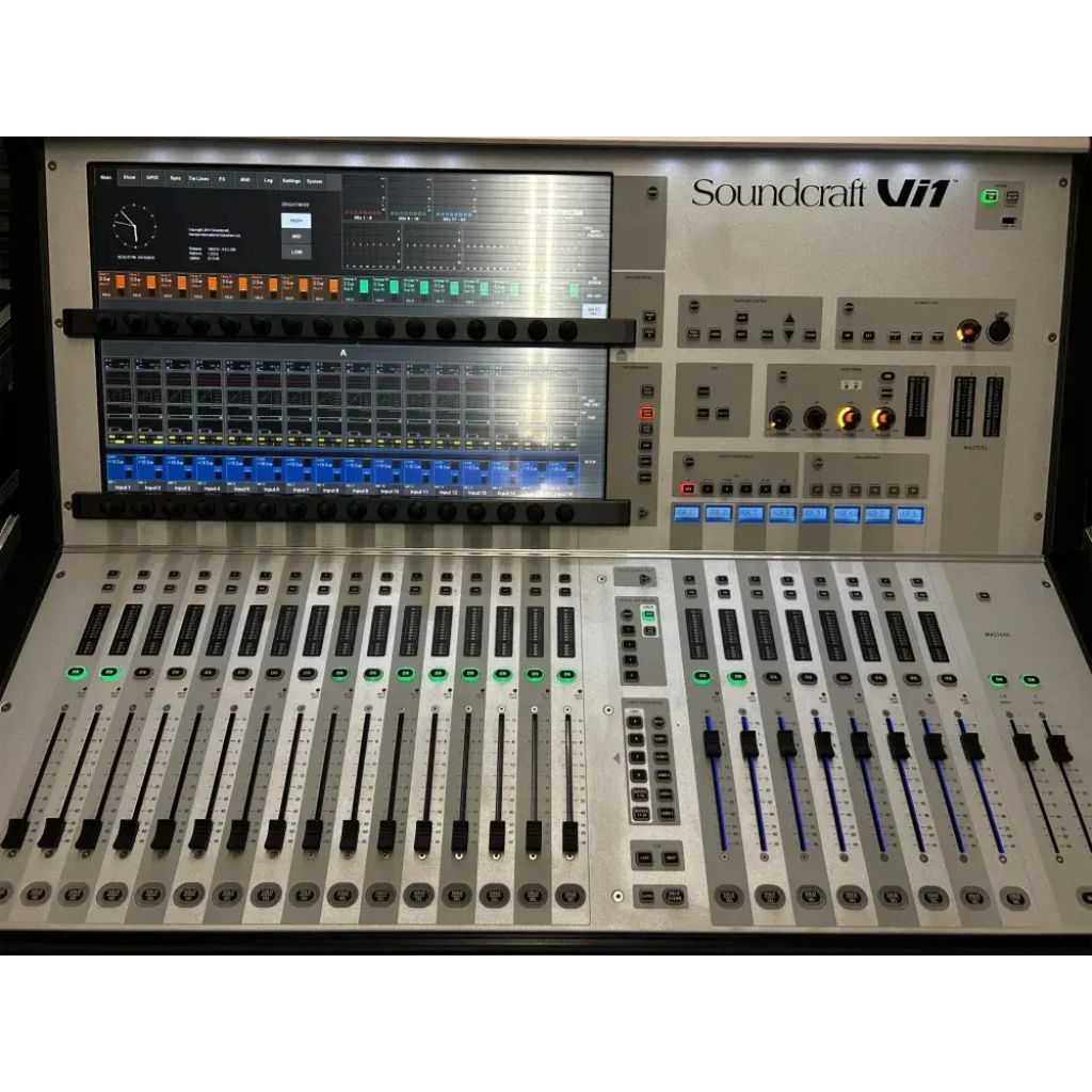 Soundcraft Vi1 digital mixing