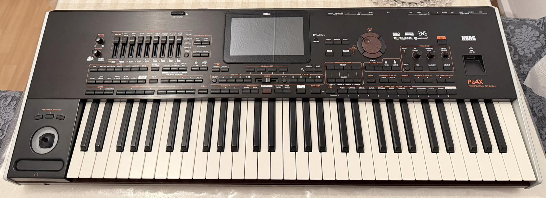 Yamaha Genos2, Yamaha PSR-SX920,  PSR-SX900, Yamaha MONTAGE M8X, Yamaha MODX8+, Korg Pa5X, Korg Pa4X