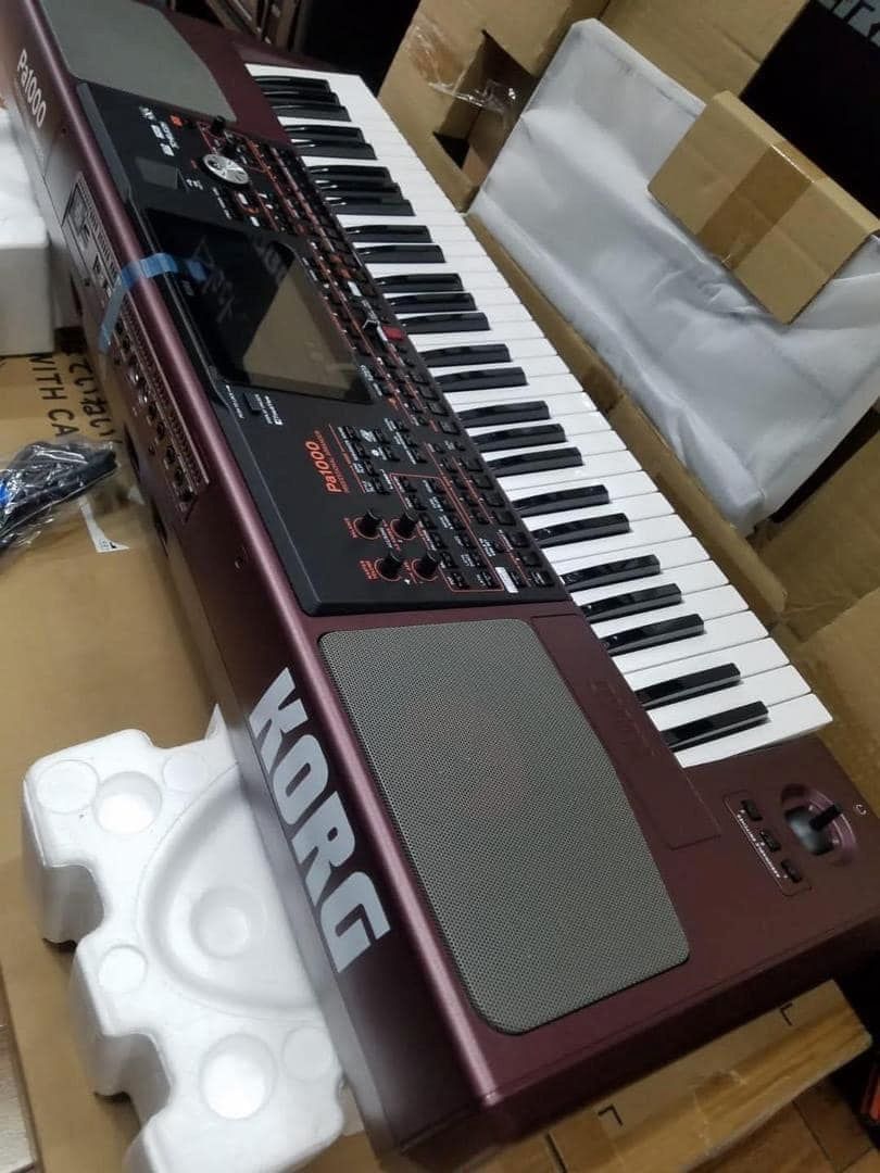 Korg Pa5X, Korg Pa4X, Korg Pa4X MG2, Korg NAUTILUS, Korg Pa1000 MG, Yamaha Genos2, Yamaha PSR-SX920