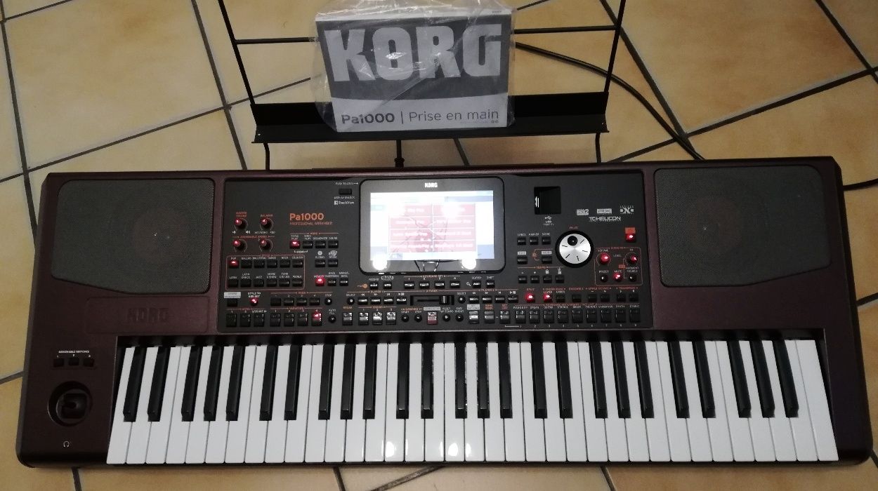Korg Pa5X, Korg Pa4X, Korg Pa4X MG2, Korg NAUTILUS, Korg Pa1000 MG, Yamaha Genos2, Yamaha PSR-SX920