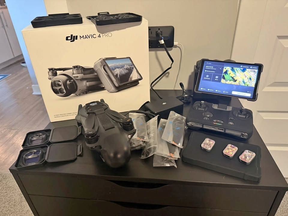 DJI Mavic 4 Pro, DJI Mavic 3 Pro, DJI Air 3S, DJI Mini 5 Pro, DJI Mavic 3E, DJI Matrice 4T
