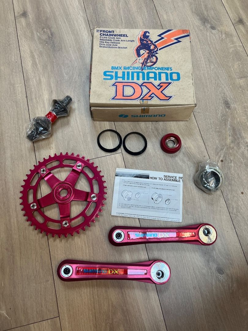 Shimano DX Crank set FC-MX61 NOS