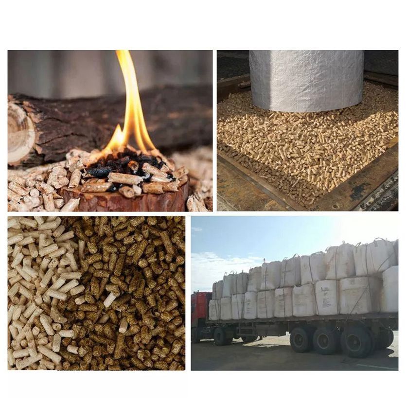 Holzpellets zu verkaufen.