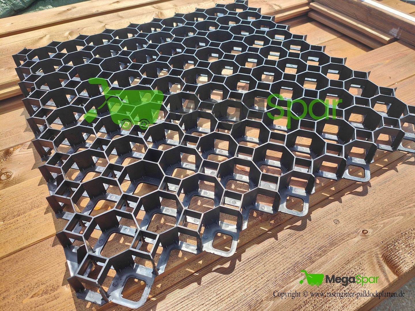 Rasengitter NEOGRID 40 & Kiesgitter, ideale Gitterplatten für Parkplätze