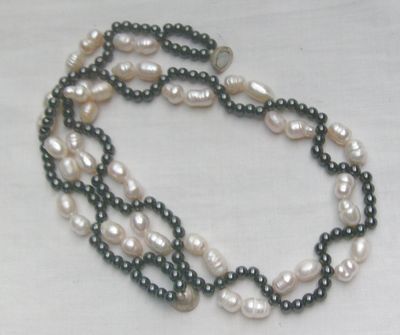 Edelsteinkette, einzigartiges Design, Handarbeit