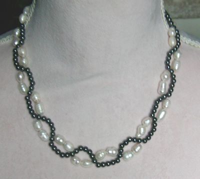 Edelsteinkette, einzigartiges Design, Handarbeit
