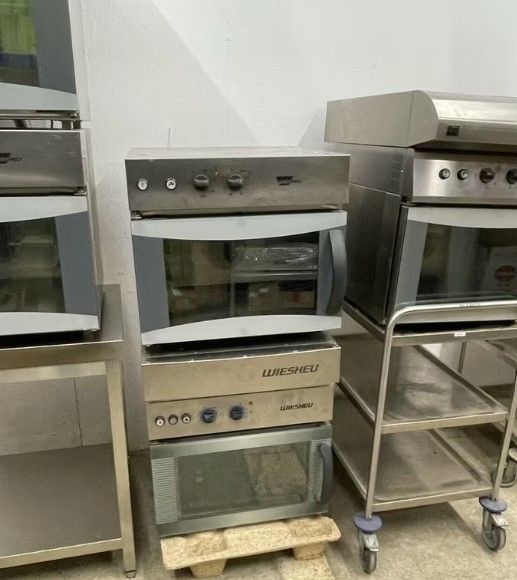 Backofen Wiesheu Minimat 220 Volt Festwasseranschluß Gastro