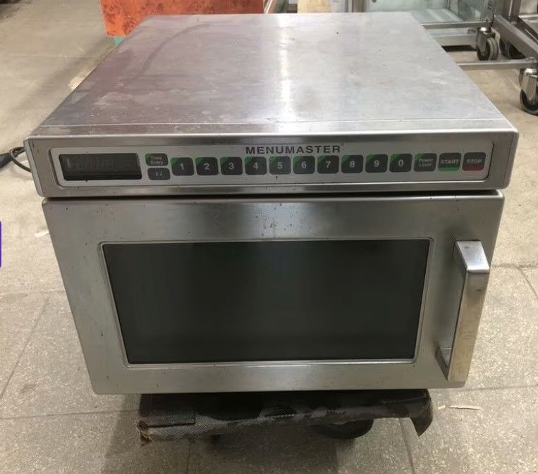 Mikrowelle Menümaster DEC18E2 Gastro Edelstahl 220V