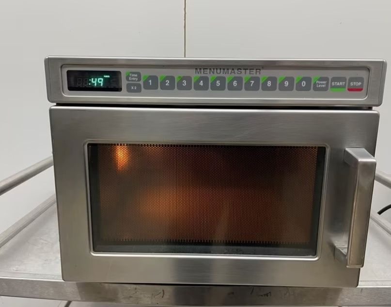 Mikrowelle Menümaster DEC18E2 Gastro Edelstahl 220V