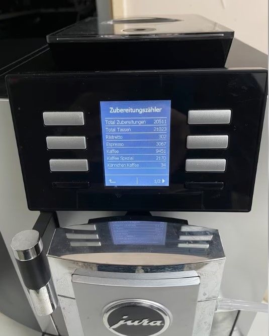 Kaffeemaschine Jura x8 Tank Kaffeevollautomat Kaffee Tee Gastro