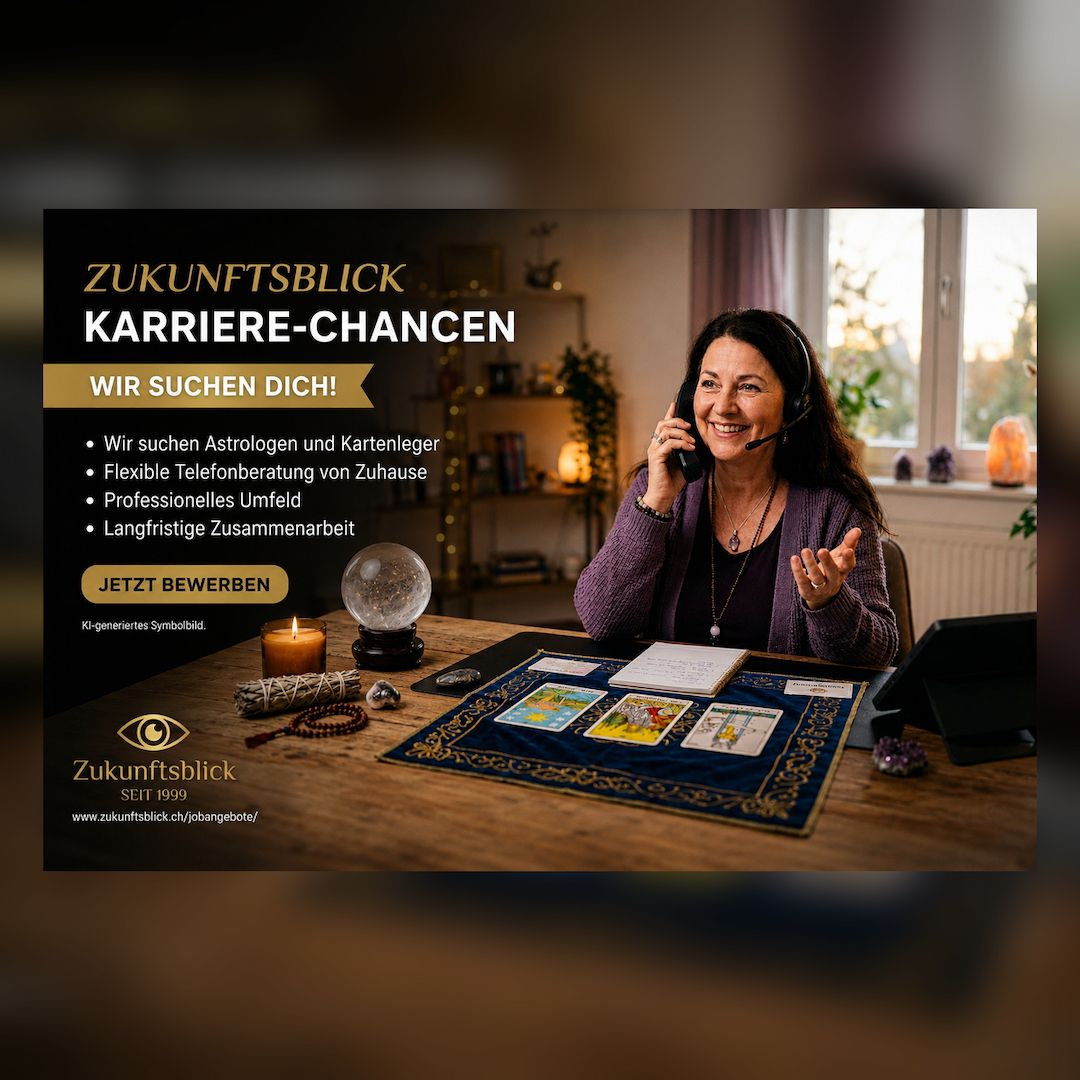 Kartenleger, Hellseher und spirituelle Berater gesucht