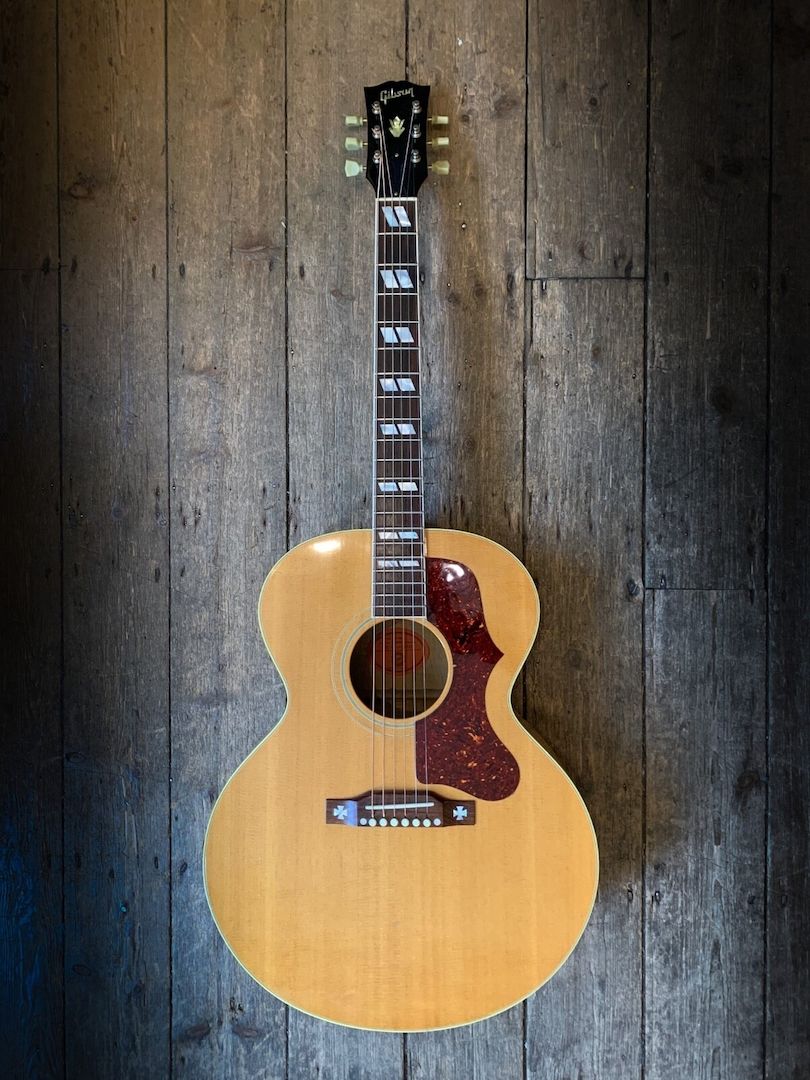 2000 Gibson J-185-N Akustik & Hartschalenkoffer