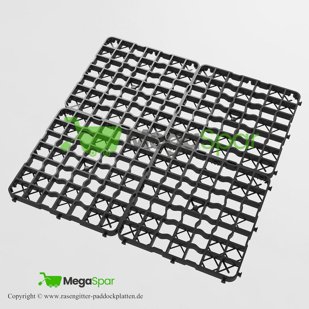 Paddockplatten kaufen & Rasengitter für Paddockbau MegaSpar