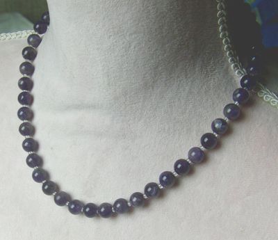 Ameethystkette, stilvoll und elegant