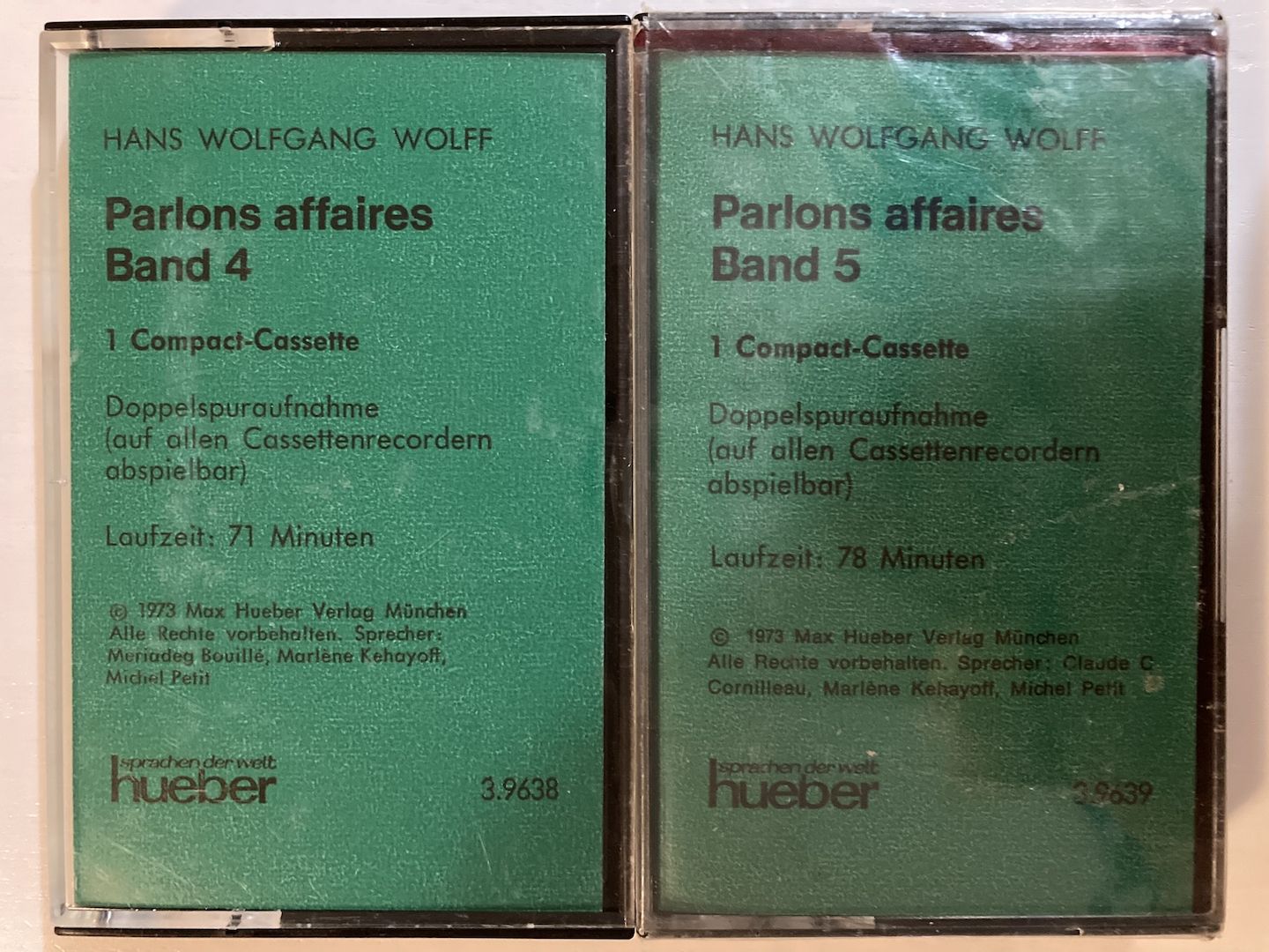 Hans Wolfgang Wolff – Parlons affaires 4, 5