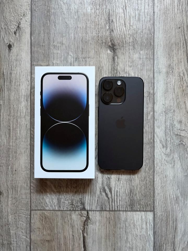 iPhone 14 Pro 256 GB Schwarz, neuwertig
