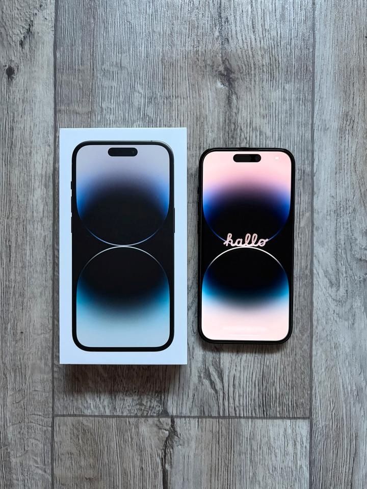 iPhone 14 Pro 256 GB Schwarz, neuwertig