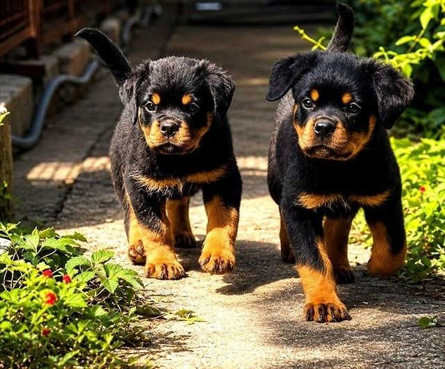 Aktive Rottweiler-Hündin – Ihre zukünftige Beschützerin und treue Freundin