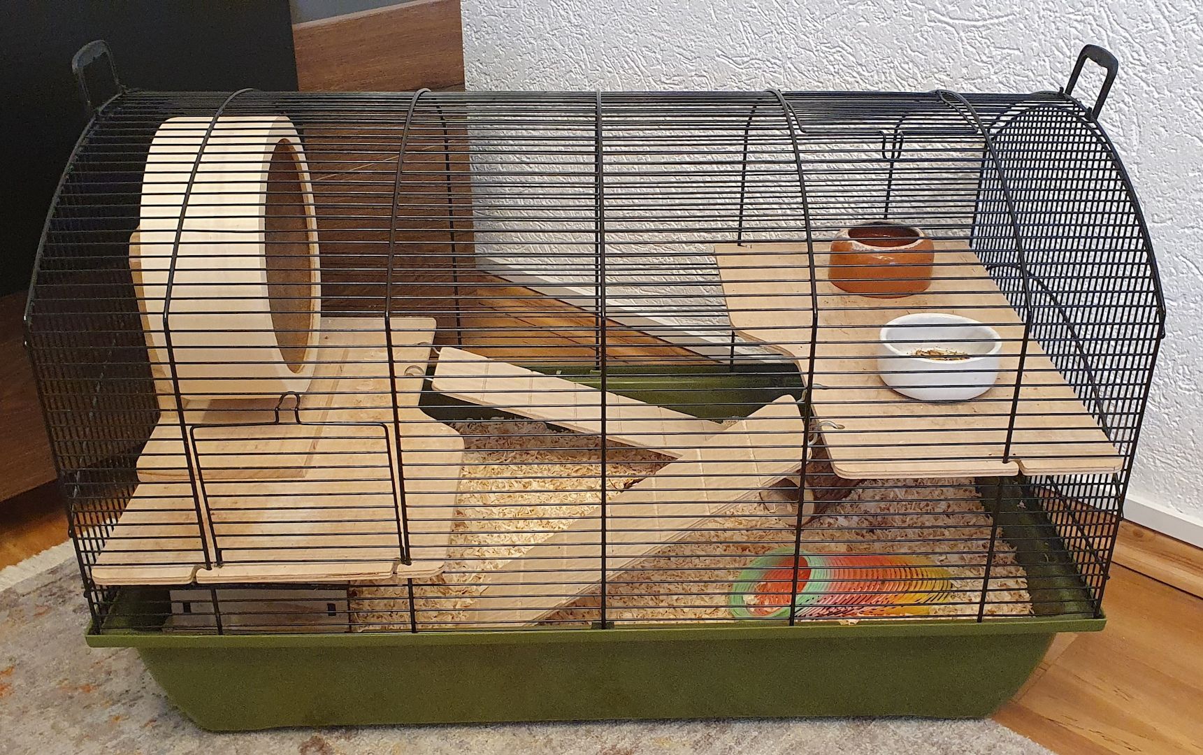 Käfig für Zwerghamster Hamster Kleintier mit Zubehör