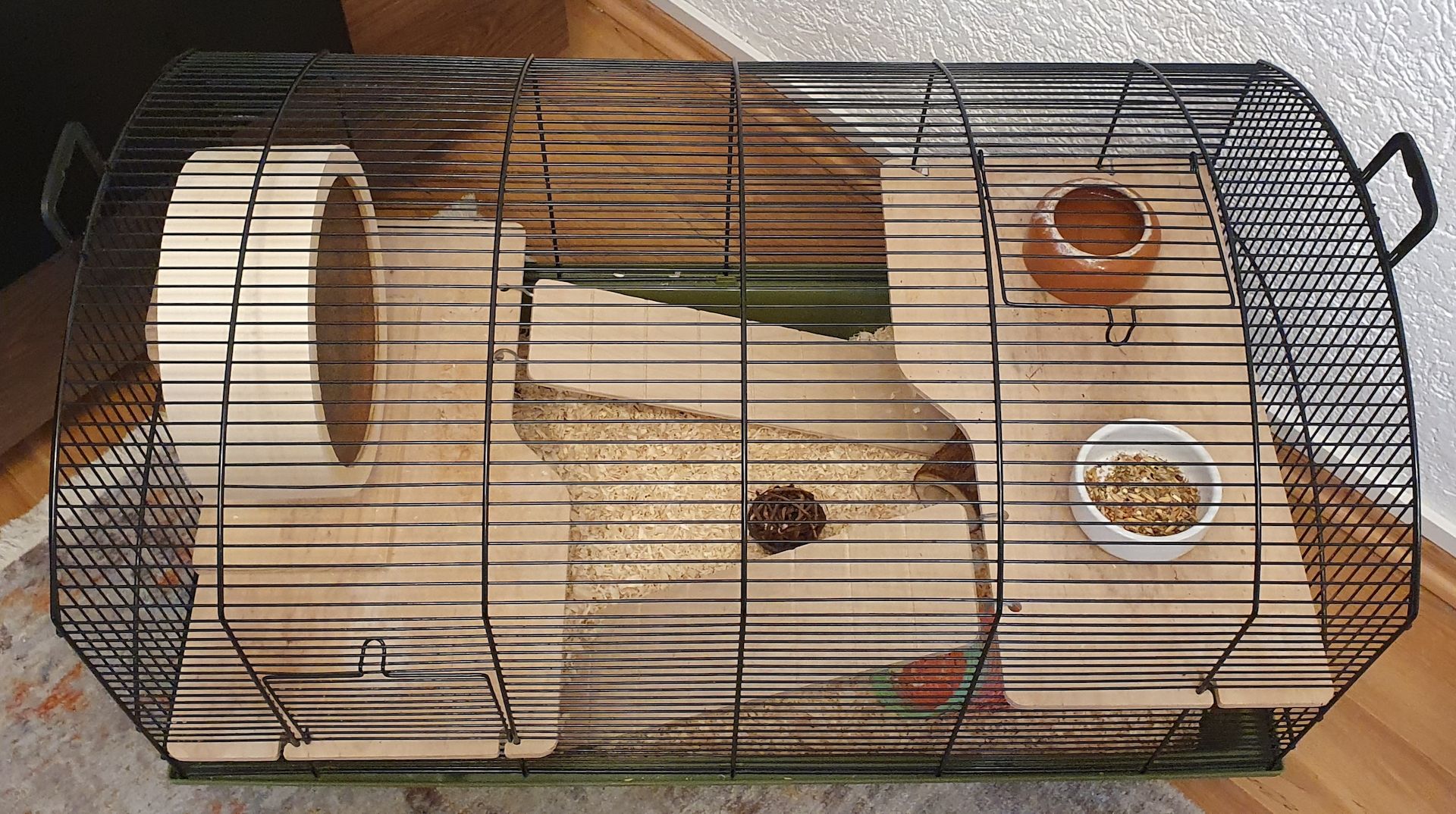 Käfig für Zwerghamster Hamster Kleintier mit Zubehör