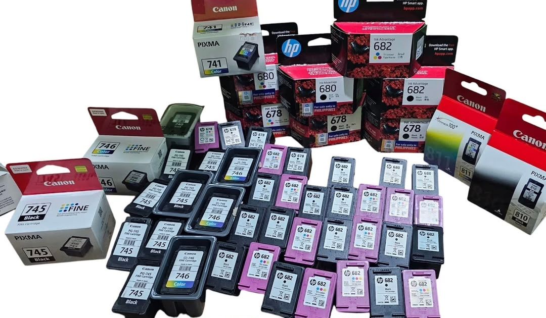 Ink cartridges, Canon – PG-545/CL-546, PG-540/CL-541, PGI-580/CLI-581