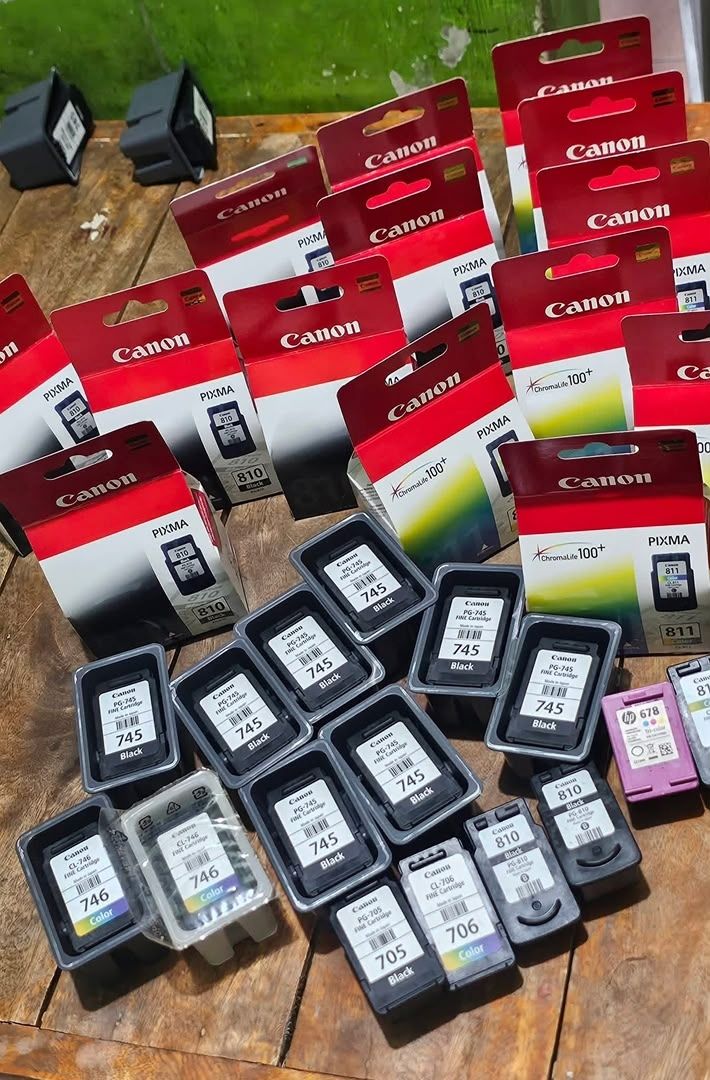 Ink cartridges, Canon – PG-545/CL-546, PG-540/CL-541, PGI-580/CLI-581