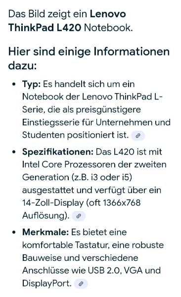 Lenovo L420 6GB RAM DVD-RW