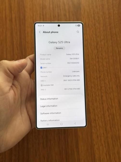 Samsung Galaxy S25 Ultra 256 GB zu verkaufen