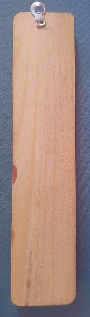 Thermometer 22 cm aus Holz