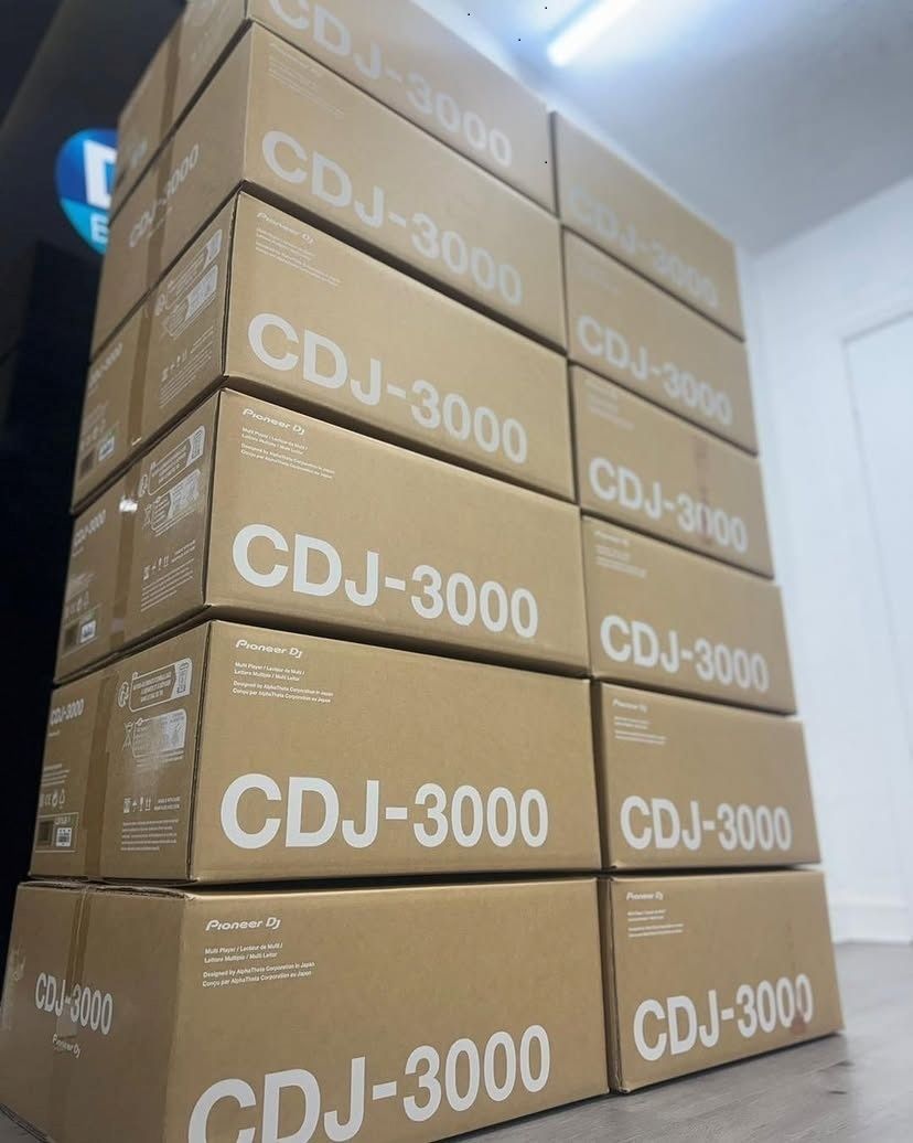 WWW.BULKINZ.COM Neu, Pioneer DJ CDJ-3000, AlphaTheta CDJ-3000X, Technics SL-1210MK7,