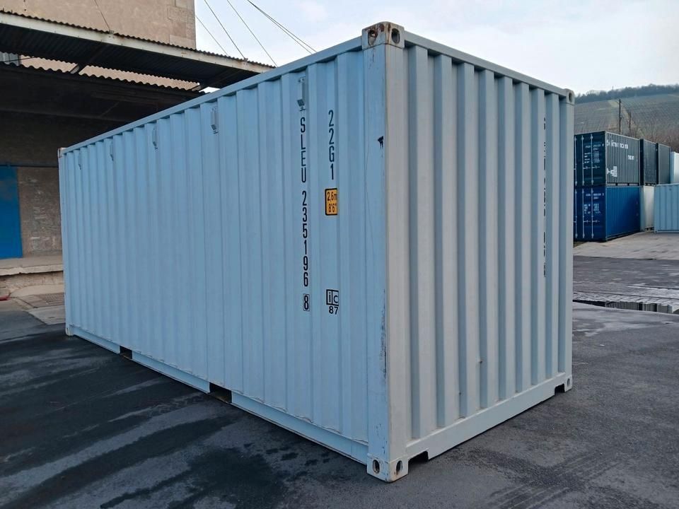 20-Fuß-Seecontainer, Lagercontainer ✅ Neu ✅ RAL 5010