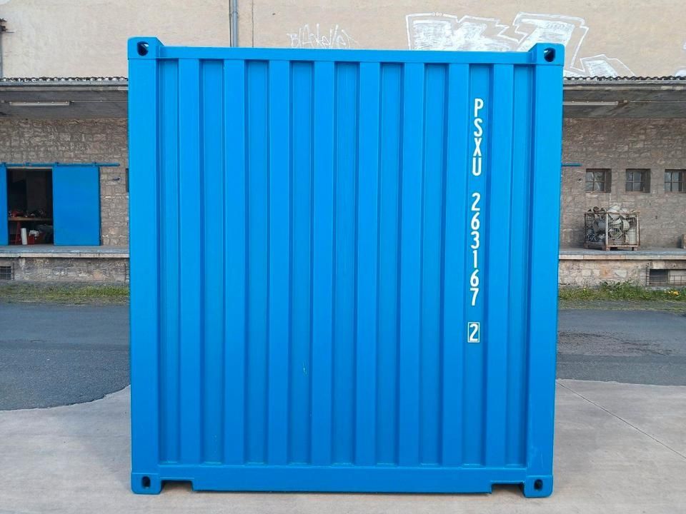20-Fuß-Seecontainer, Lagercontainer ✅ Neu ✅ RAL 5010