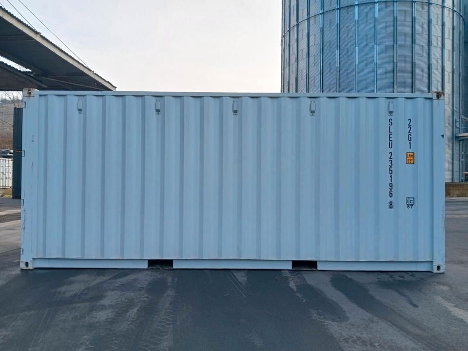 20-Fuß-Seecontainer, Lagercontainer ✅ Neu ✅ RAL 5010