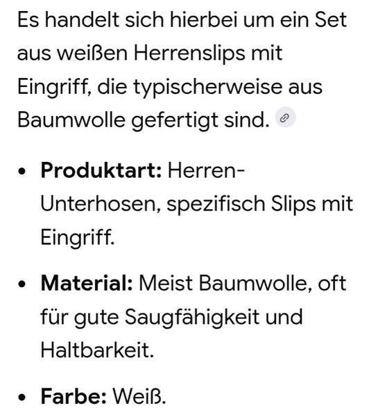 Herren Unterhosen (Eingriff) Gr. M/5 Unterhose 4er Pack